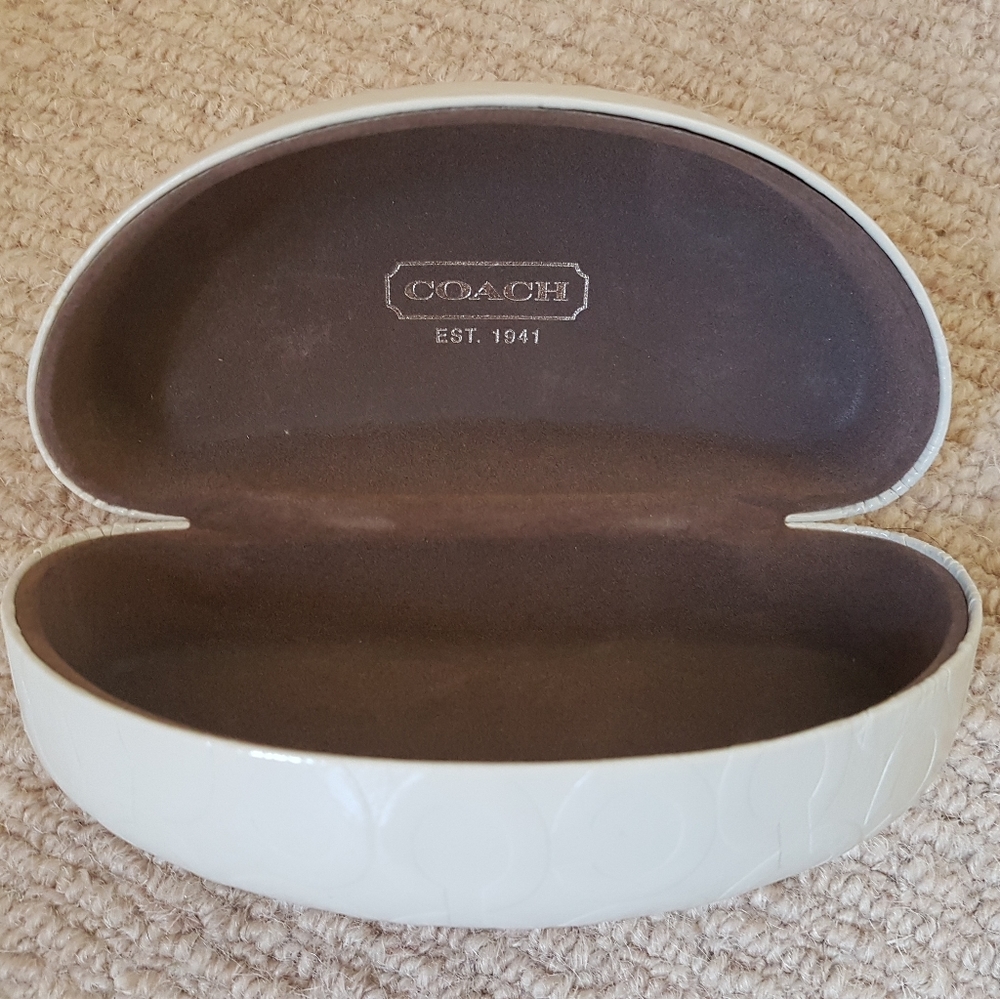 Authentic Coach sunglasses case